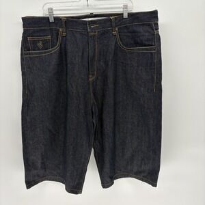 Vintage Y2K Rocawear Hip Hop Baggy Skater Grunge Denim Shorts VTG Mens 40